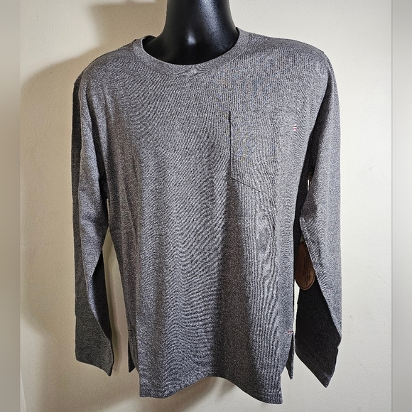 NEW Vintage Italia 1958 Grey Long Sleeve Crew Neck Sweater Medium - Picture 4 of 12